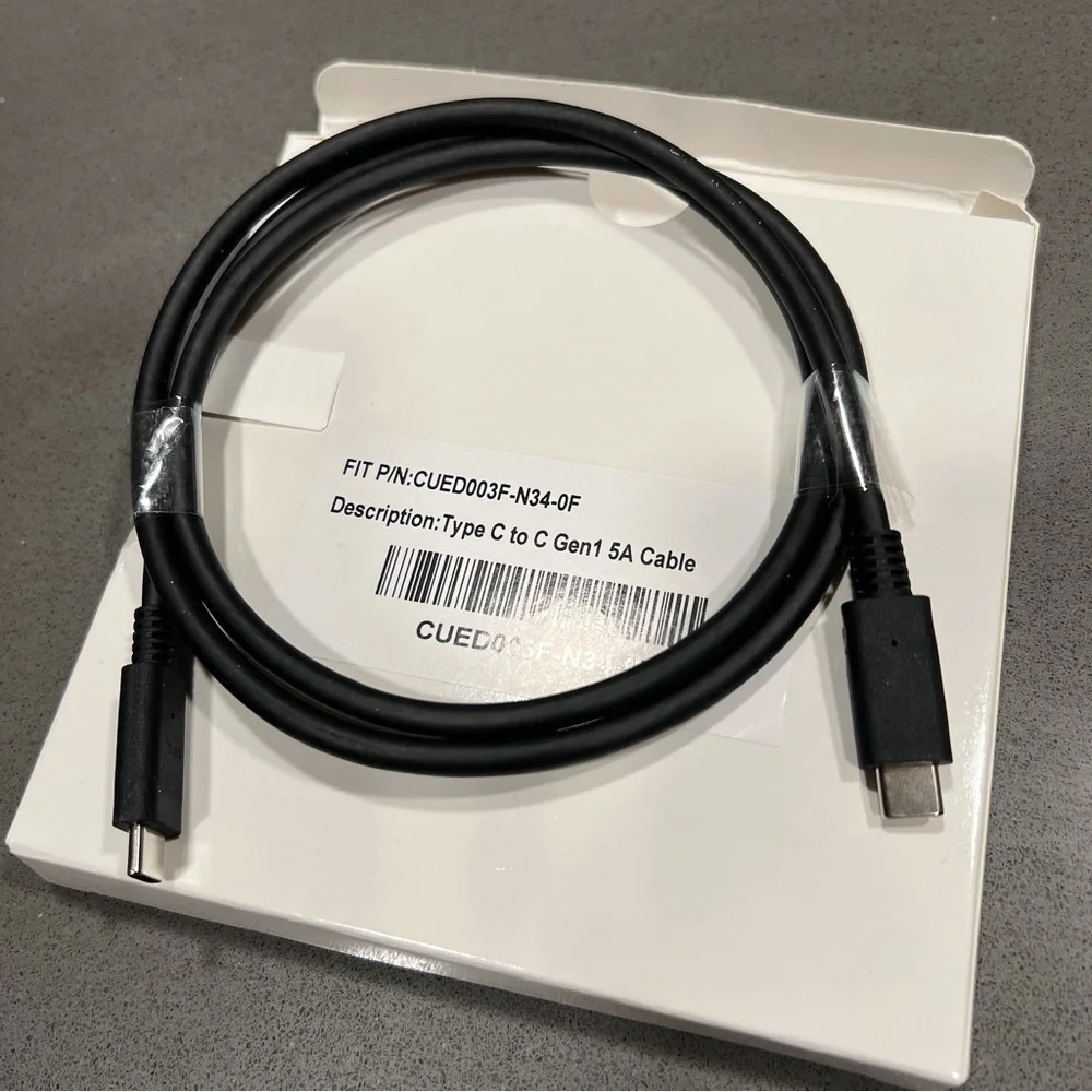 USB-C to USB-C cable